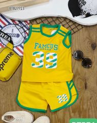 [XẢ KHO] Bộ ba lỗ thể thao 39 dễ thương cho bé trai BTB27721