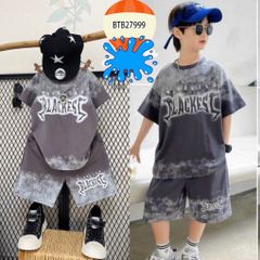 [XẢ KHO] Bộ thun phối màu BLACKEST dễ thương cho bé trai BTB27999