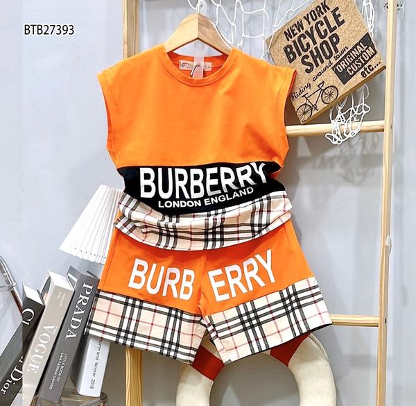 [XẢ KHO] Bộ thun phối Bbbry dễ thương cho bé trai BTB27392