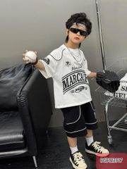[XẢ KHO] Bộ thun hiphop MARCARFT dễ thương cho bé trai BTB28478