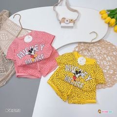 [XẢ KHO] Bộ beo Mickey dễ thương cho bé gái BGB122153