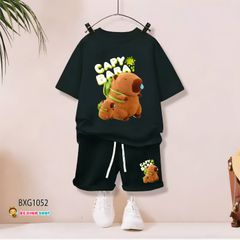 Bộ thun CapyBara dễ thương cho Mẹ & Bé Trai, Bé Gái BXG1050