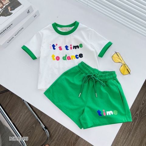 Bộ thun hở lưng It Time dễ thương cho bé gái BGB123494
