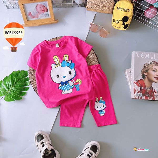 Bộ lửng Kitty (HL kids) dễ thương cho bé gái BGB122234