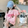Bộ thun Áo gắn Đầu Cún Nổi quần legging dễ thương cho bé gái đi chơi, đi học BXG1240