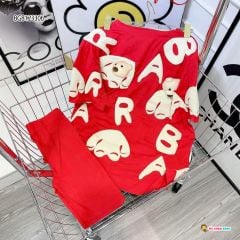 [XẢ KHO] Bộ lửng đính gấu  3D dễ thương cho bé gái BGB123305