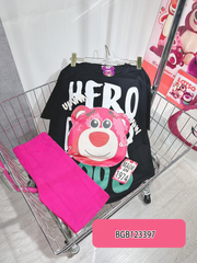Bộ lửng in gấu HERO dễ thương cho bé gái BGB123397