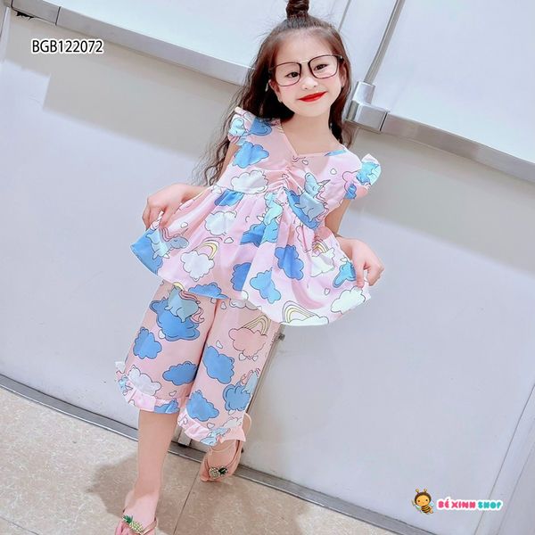 [XẢ KHO] Bộ lửng Mango Ngựa Pony dễ thương cho bé gái BGB122071