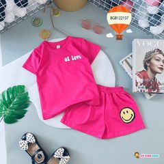 [XẢ KHO] Bộ mặt cười OF LOVE dễ thương cho bé gái BGB122137