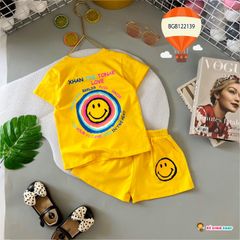 [XẢ KHO] Bộ mặt cười OF LOVE dễ thương cho bé gái BGB122137