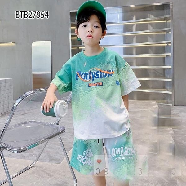 [XẢ KHO] Bộ phun sơn Party dễ thương cho bé trai BTB27952