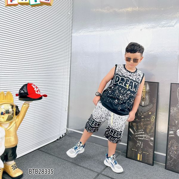 Set sát nách phun sơn DREAM dễ thương cho bé trai BTB28335