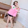 Bộ sort cổ sen in hoa dễ thương cho bé gái BGB122281
