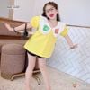 Bộ sort cổ sen in hoa dễ thương cho bé gái BGB122281
