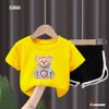 Bộ sort gấu dây 3D dễ thương cho bé gái BXG288