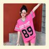Bộ áo cổ tim quần thun legging thể thao 89 dễ thương cho Mẹ & Bé Gái BXG943