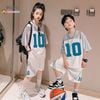 Bộ thun hiphop thể thao 10 dễ thương cho bé trai & bé gái BXG934