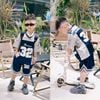 Bộ thể thao tráng bạc 32 dễ thương cho bé trai & bé gái BXG980