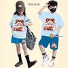 Bộ thun Babythree đồng phục cho bé trai & bé gái mang đôi BXG1366
