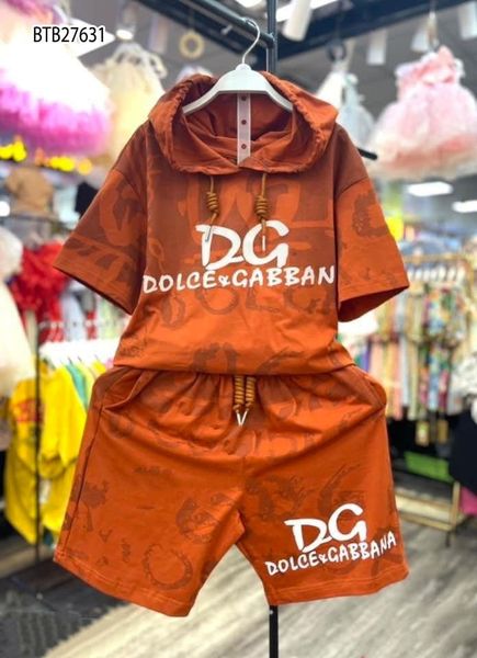 Set áo nón DG dễ thương cho bé trai BTB27631