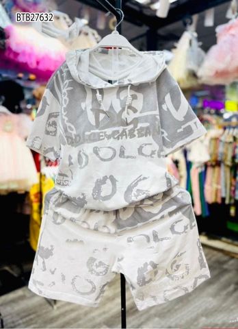 [XẢ KHO] Set áo nón DG dễ thương cho bé trai BTB27631