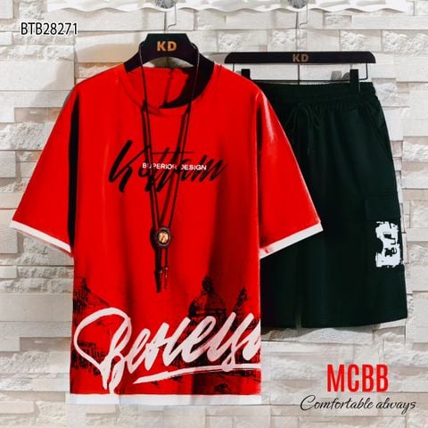 Bộ thun hiphop chữ KOTTAN dễ thương cho bé trai BTB28271 (PHOM TO)