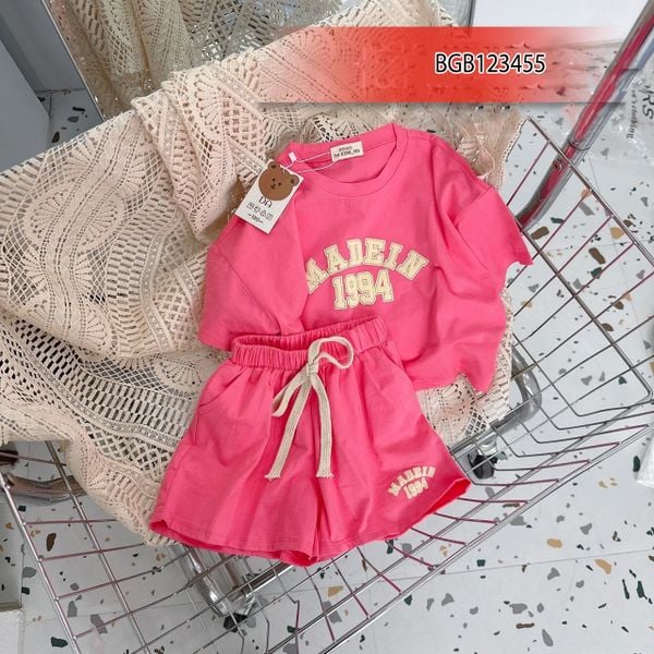 [XẢ KHO] Bộ thun MADEIN 1994 dễ thương cho bé gái BGB123455