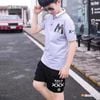 Bộ cổ trụ M dễ thương cho bé trai BTB23187
