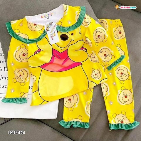 [XẢ KHO] Bộ dài tay cổ sen dễ thương cho bé gái BGB121859