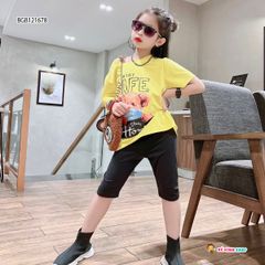 Bộ lửng in gấu SAFE dễ thương cho bé gái BGB121677