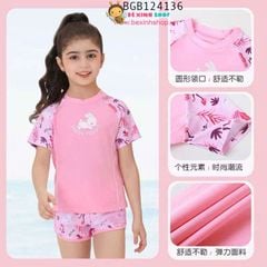 Set bơi đùi QCCC dễ thương cho bé gái BGB124136