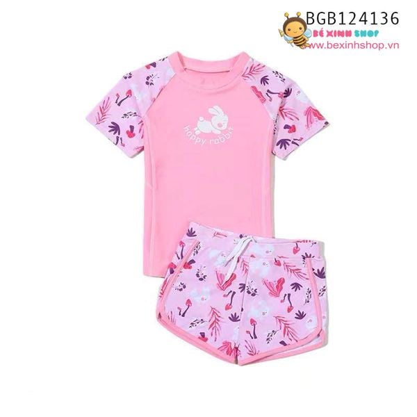 Set bơi đùi QCCC dễ thương cho bé gái BGB124136
