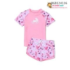 Set bơi đùi QCCC dễ thương cho bé gái BGB124136