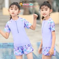 Set bơi đùi QCCC dễ thương cho bé gái BGB124136