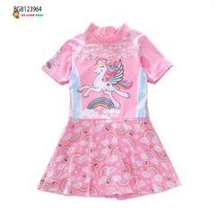 Set váy bơi liền hoạt hình dễ thương cho bé gái BGB123964 (QCCC)