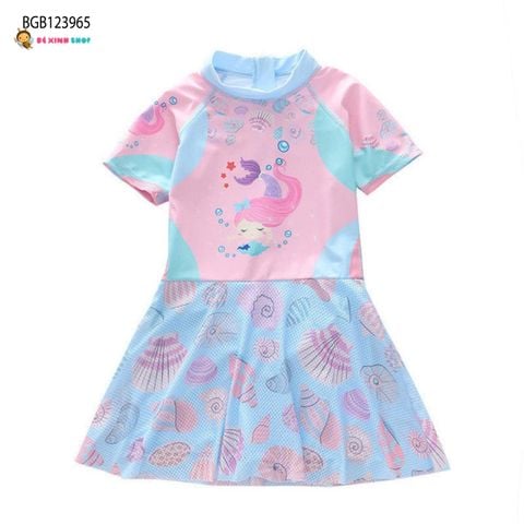 Set váy bơi liền hoạt hình dễ thương cho bé gái BGB123964 (QCCC)