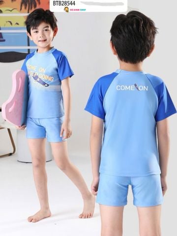 Set bơi tay ngắn bé trai dễ thương cho bé trai BTB28543