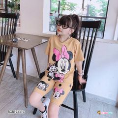 Bộ lửng Mickey chấm bi dễ thương cho bé gái BGB121312