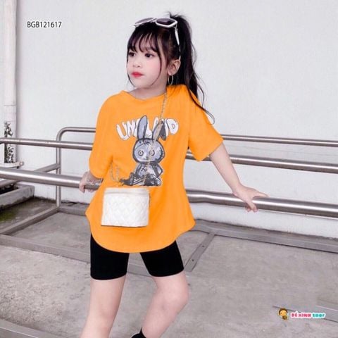 [XẢ KHO] Bộ lửng in thỏ dễ thương cho bé gái BGB121616