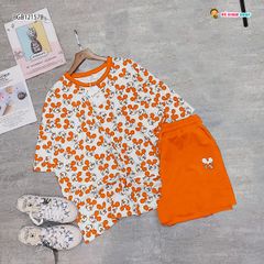 [XẢ KHO] Bộ thun in Mickey toàn thân dễ thương cho bé gái BGB121576