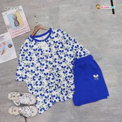 [XẢ KHO] Bộ thun in Mickey toàn thân dễ thương cho bé gái BGB121576