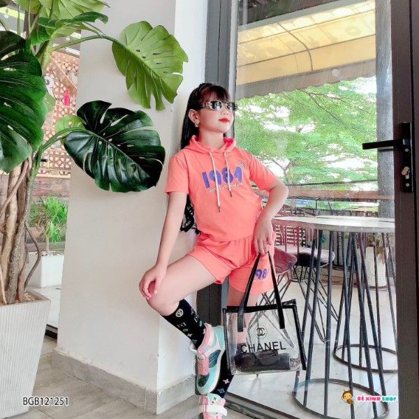 Set áo nón 1984 dễ thương cho bé gái BGB121250