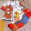 Bộ pijama lụa họa tiết dễ thương cho bé gái BGB121553