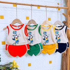 Bộ sát nách trai gái Mickey dễ thương cho bé BTB22798