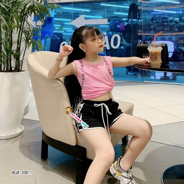 [XẢ KHO] Bộ đùi ADDAS dễ thương cho bé gái BGB120810