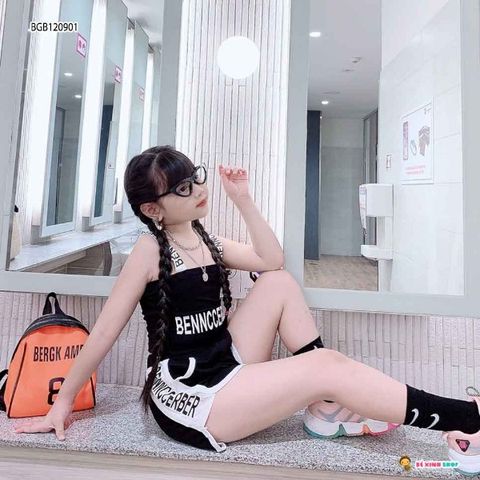 [XẢ KHO] Bộ sort dây in chữ BEEN dễ thương cho bé gái BGB120900