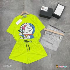 Bộ thun in Doreamon dễ thương cho bé gái BGB121356