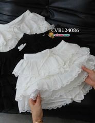 Chân váy bé gái ren tầng dễ thương cho bé gái CVB124086