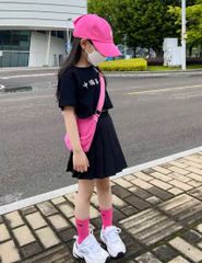 Chân váy xếp ly dễ thương cho bé gái mix đồ  QGB17487