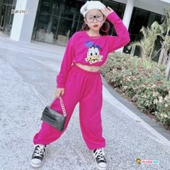 Set jogger in vịt dễ thương cho bé gái BGB121671